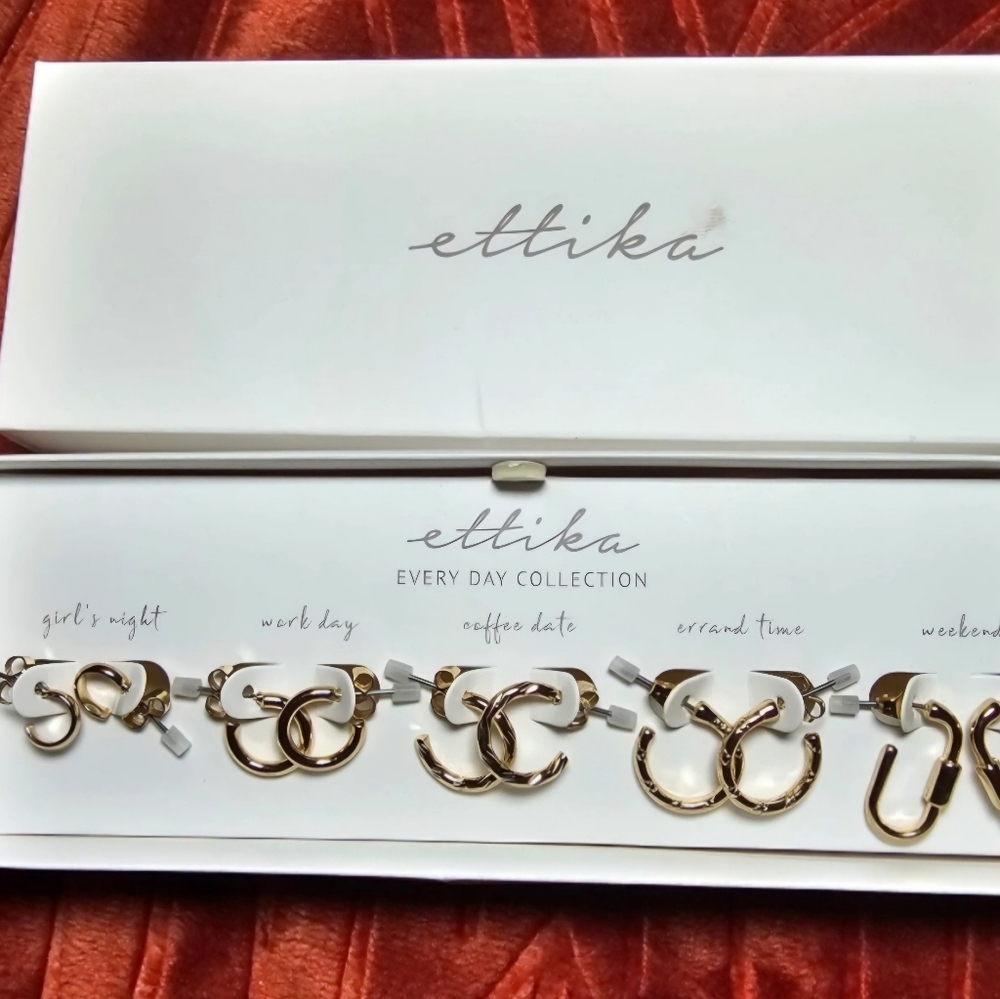 Ettika Everyday Collection Earrings Set